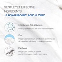 ANUA 8 HYALURONIC ACID + PANTHENOL HYDRATING GENTLE FOAMING CLEANSER 