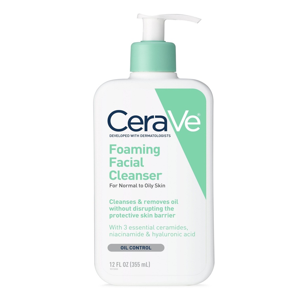CERAVE FOAMING FACIAL CLEANSER 355ml (USA)