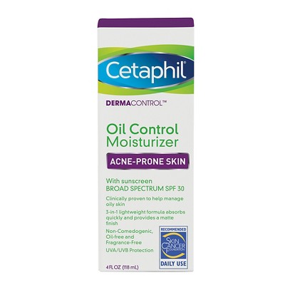 CETAPHIL OIL ABSORBING MOISTURIZER FOR OILY SKIN 4fl.oz 118ML