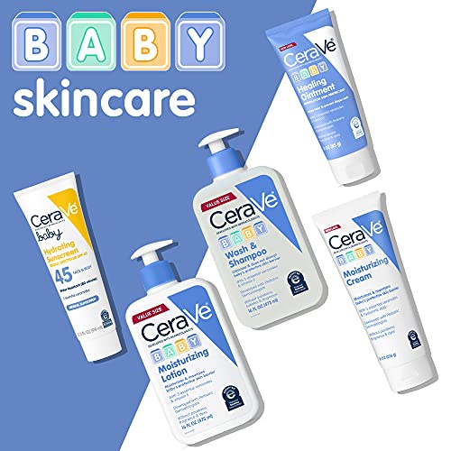 CERAVE BABY WASH & SHAMPOO 16fl.oz 473ML
