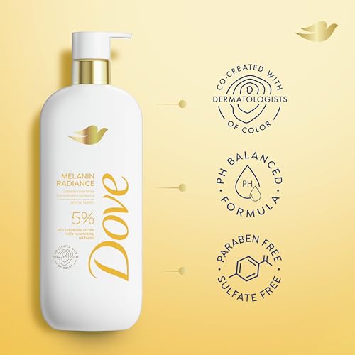 DOVE MELANIN RADIANCE 5% BODY WASH 547ml