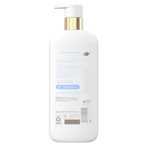 DOVE ULTRA SENSITIVE 10% BODY WASH 547ML