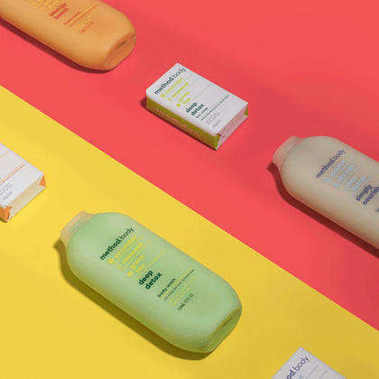 METHOD BODY CUCUMBER, SEAWEED GREEN TEA DAILY ZEN BODY WASH 532ML