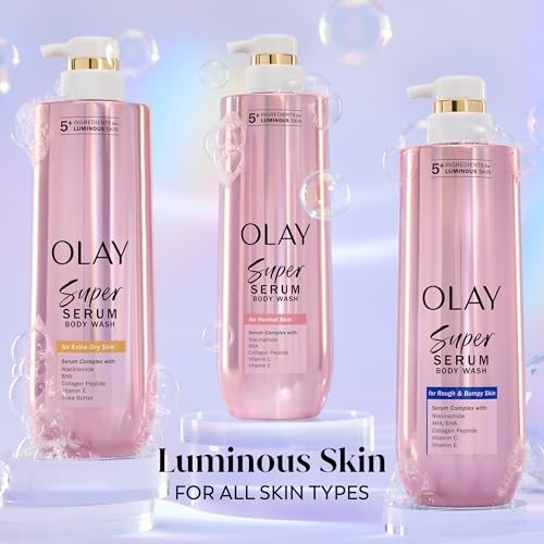 OLAY SUPER SERUM BODY WASH(FOR NORMAL SKIN) 547ML