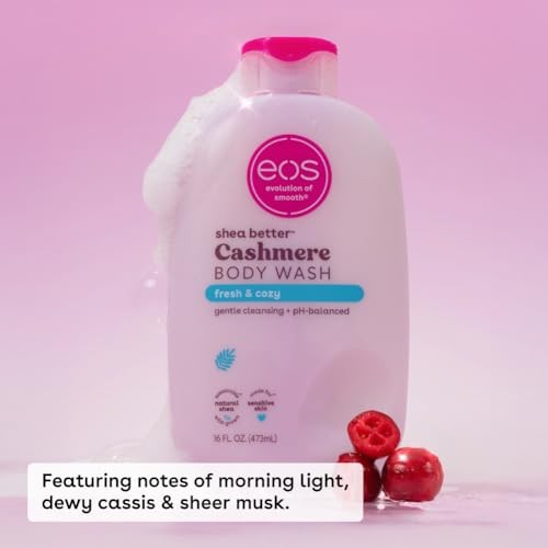 EOS SHEA BETTER CASHMERE BODY WASH(FRESH + COXY) 16FL.OZ 473ML