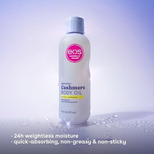 EOS SHEA BETTER CASHMERE BODY OIL (VANILLA CASHMERE) 177ML