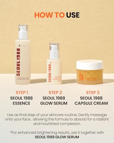 K SECRET SEOUL 1988 CAPSULE CREAM (50ml) 5% NIACINAMIDE AND Yuzu (Yuja)