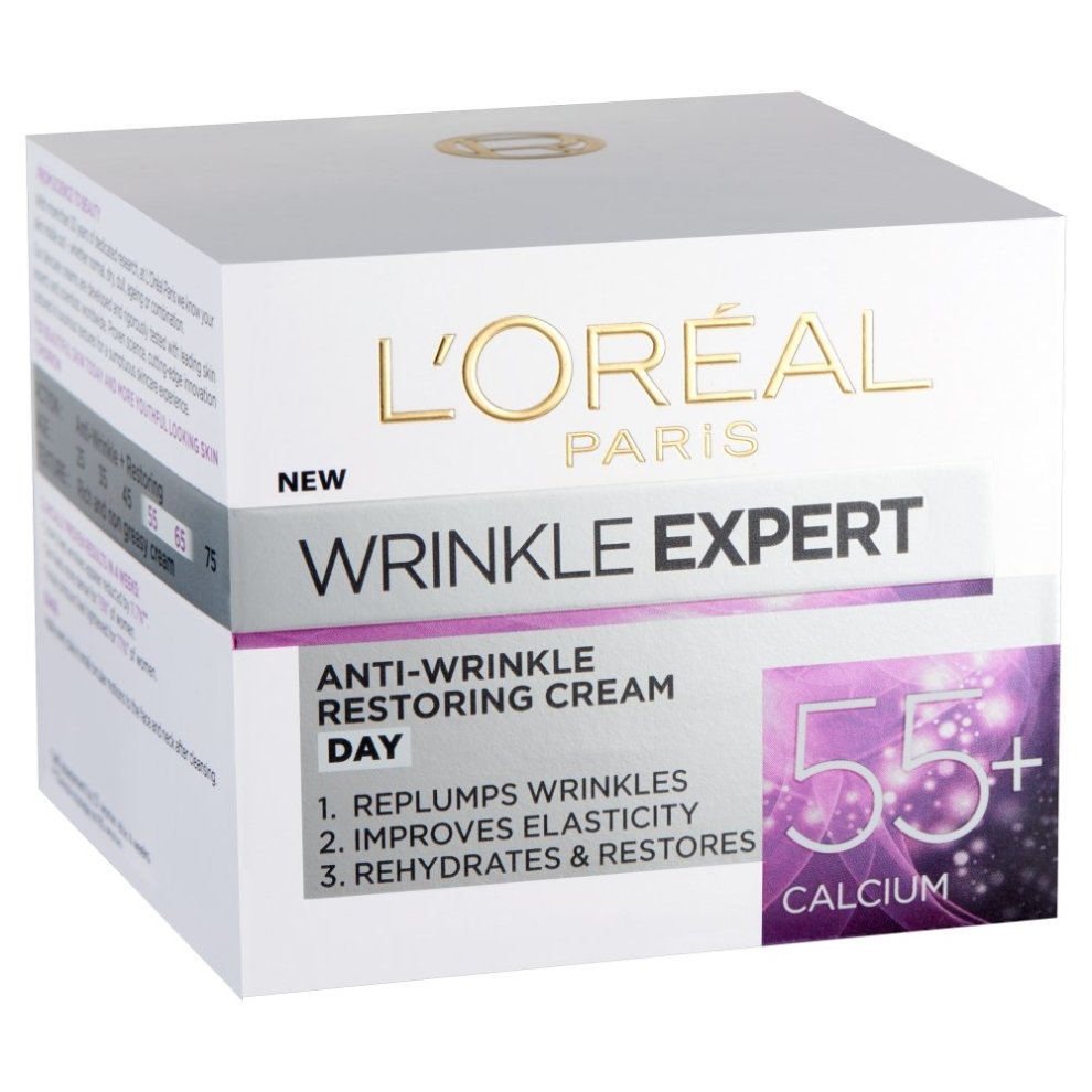 L'OREAL WRINKLE EXPERT 55+ CALCUIM DAY CREAM