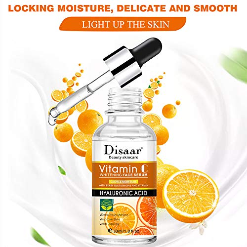 DISAAR VITAMIN C WHITENING FACE SERUM (HYALURONIC)
