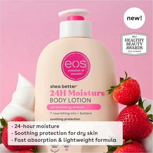 EOS SHEA BETTER 24H MOISTURE BODY LOTION (STRAWBERRY DREAM) 473ml