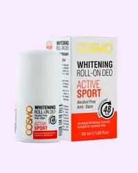 COSMO ACTIVE SPORT WHITENING DEODORANT ROLL-ON 50ML