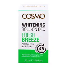 COSMO [ FRESH BREEZE ] WHITENING DEODORANT ROLL-ON 50ML
