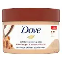 DOVE BROWN SUGAR & COCONUT BUTTER EXFOLIATING BODY POLISH 298g