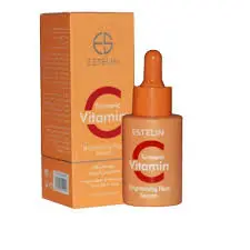 ESTELIN TURMERIC VITAMIN C BRIGHTENING FACE SERUM 30ml