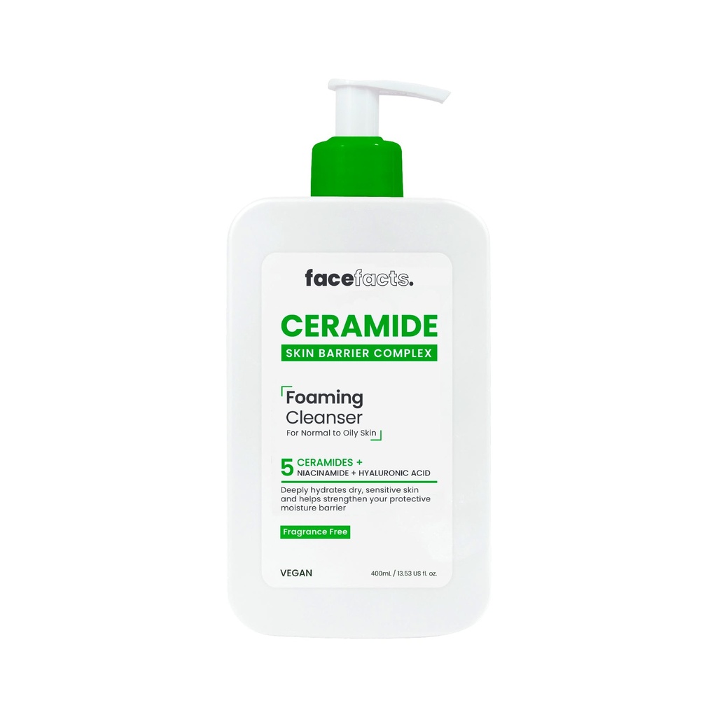 FACEFACTS CERAMIDE FOAMING CLEANSER 400ml