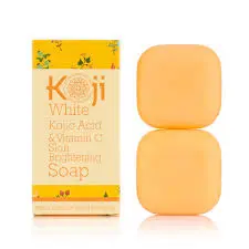 KOJI WHITE KOJIC ACID SKIN BRIGHTENING SOAP 80g