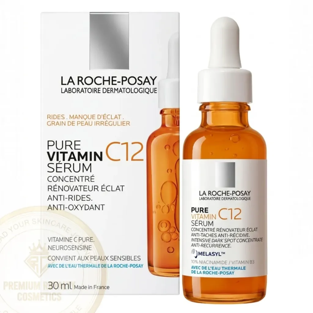 LA ROCHE-POSAY [ PURE VITAMIN C12 SERUM ] - Anti-Wrinkle Concentrate Radiance Renovating. Anti-Oxidant ( 30ML )