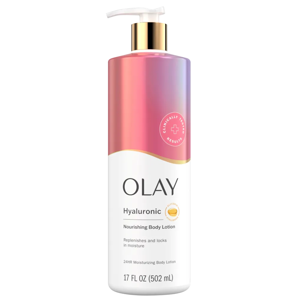OLAY ( HYALURONIC ) NOURISHING BODY LOTION  502mL