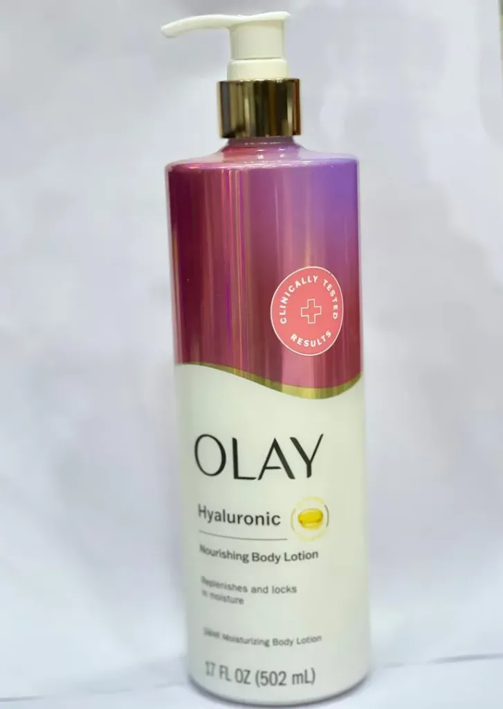 OLAY HYALURONIC NOURISHING BODY LOTION  502ML