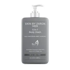 SKIN BY ZARON MEN 5 in 1 BODY WASH 500ml