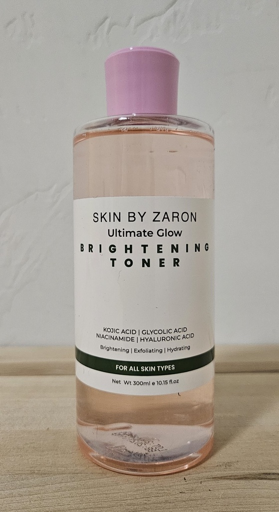 SKIN BY ZARON ULTIMATE GLOW BRIGHTENING TONER 300ml