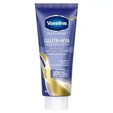 VASELINE HEALTHY BRIGHT GLUTA- HYA SERUM BURST LOTION (OVERNIGHT RADIANCCE REPAIR ) 330ml