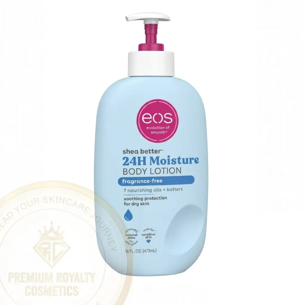 EOS SHEA BUTTER 24H MOISTURE BODY LOTION (FRAGRANCE-FREE) 16 FL. OZ. 473mL