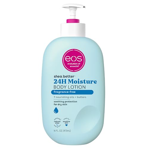 EOS SHEA BUTTER 24H MOISTURE BODY LOTION (FRAGRANCE-FREE) 473ml