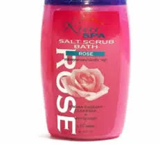 KUU SPA SALT SCRUB BATH ( ROSE ) 450ML