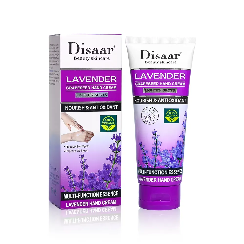 DISAAR LAVENDER LIGHTEN SPOTS NOURISH & ANTIOXIDANT HAND CREAM 100g