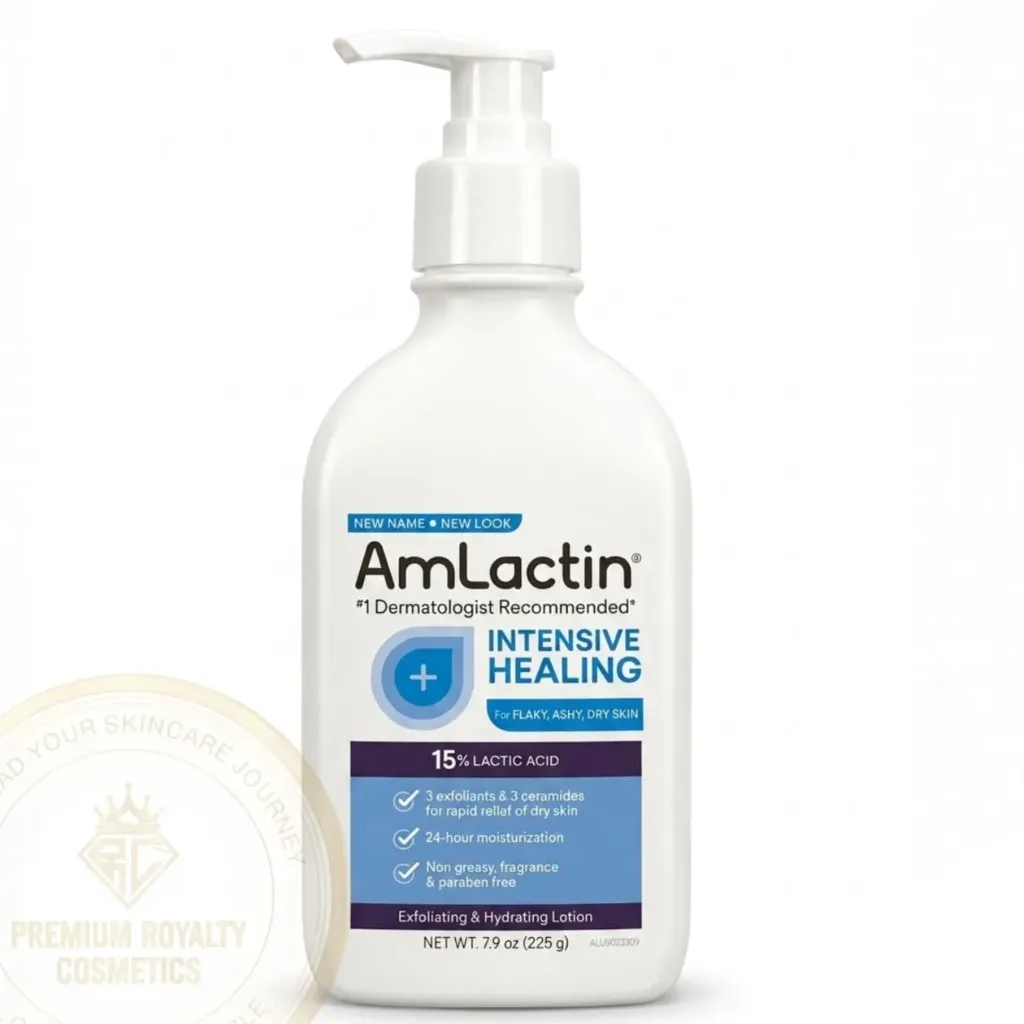 AMLACTIN [ INTENSIVE HEALING 15% LACTIC ACID LOTION ] - For FLAKY, ASHY, DRY SKIN ( 225g )
