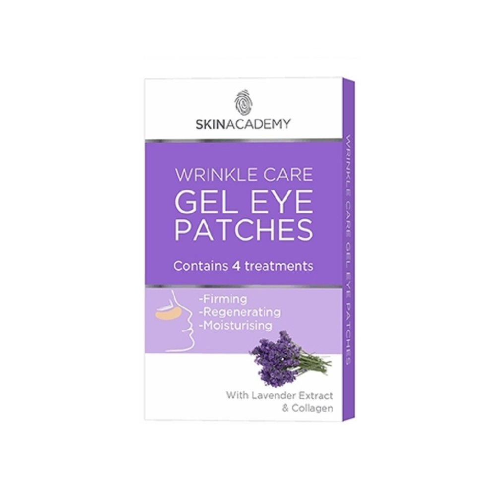 FACEFACTS WRINKLE CARE GEL EYE PATCHES COLLAGEN+LAVENDER (4 PAIRS)