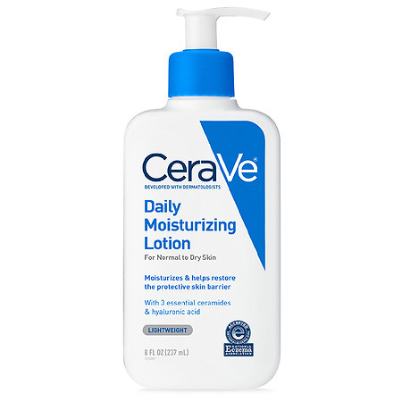 CERAVE USA [ Daily Moisturizing Lotion ] For Normal To Dry Skin | LIGHT WEIGHT 8fl.oz ( 237mL )