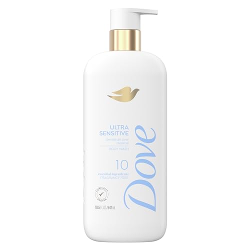 DOVE ULTRA SENSITIVE 10% BODY WASH 547ML