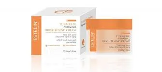 ESTELIN ( TURMERIC + VITAMIN C ) BRIGHTENING FACE CREAM 200G 7.05fl.oz