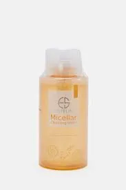 ESTELIN MICELLAR  CLEANSING WATER WITH VITAMIN C ALL IN ONE BRIGHTENING CLEANSER AND MAKEUP REMOVER