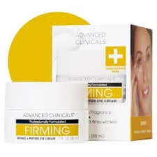 ADVANCED CLINICALS FIRMING ( RETINOL + PEPTIDE ) EYE CREAM 1 FL. OZ. 30mL