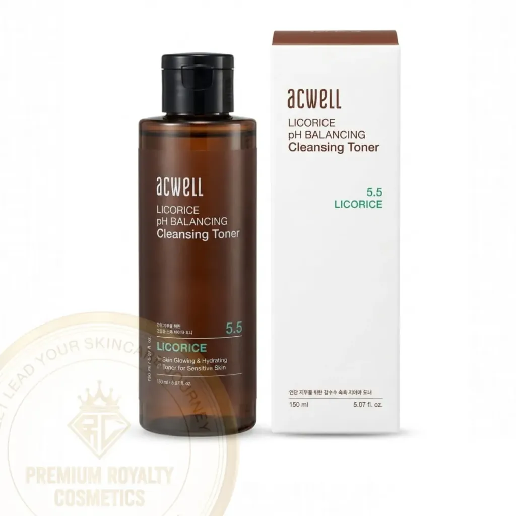 ACWELL LICORICE pH BALANCING ( CLEANSING TONER 5.5 ) 150mL -BRIGHTENING & HYDRATING KOREAN TONER