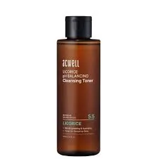 ACWELL LICORICE pH BALANCING CLEANSING TONER 5.5 – ( 150mL ) BRIGHTENING & HYDRATING KOREAN TONER