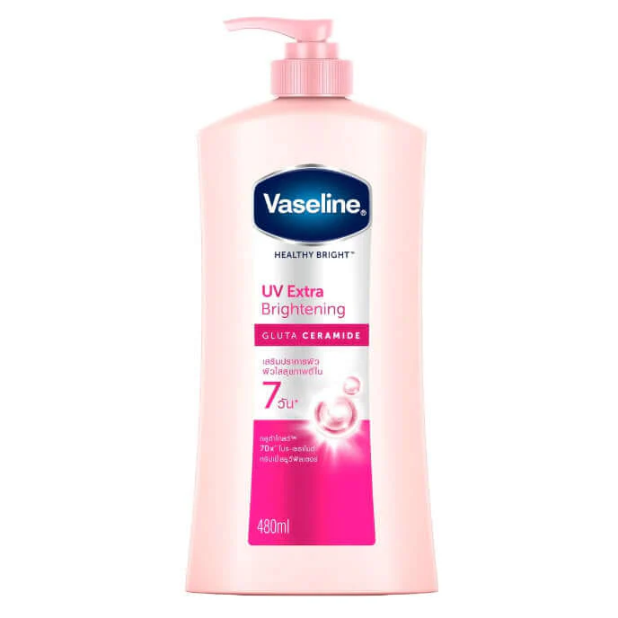 [PRC-1215] VASELINE HEALTHY BRIGHT UV EXTRA BRIGHTENING ( GLUTA CERAMIDE ) LOTION 300mL