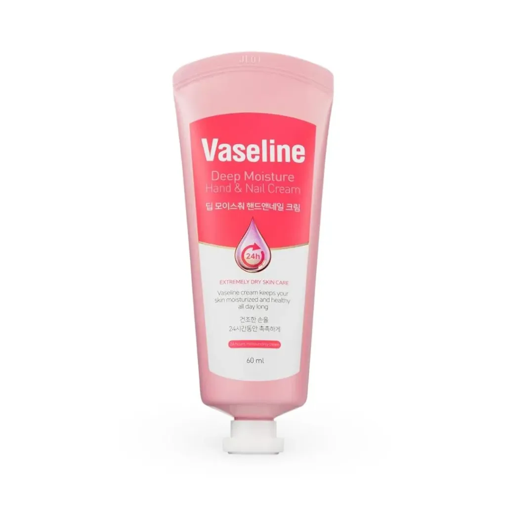 VASELINE DEEP MOISTURE HAND & NAIL CREAM 24h (60mL)