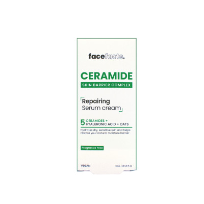 FACEFACTS CERAMIDE SKIN BARRIER COMPLEX REPAIRING SERUM CREAM ( 30mL )