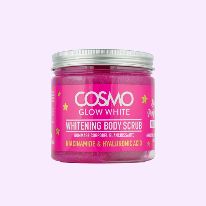 COSMO GLOW WHITE WHITENING BODY SCRUB (475ML)