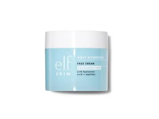ELF SKIN HOLY HYDRATION FACE CREAM WITH HYALURONIC ACID+PEPTIDES 50g ( EXP: 04/2026 )