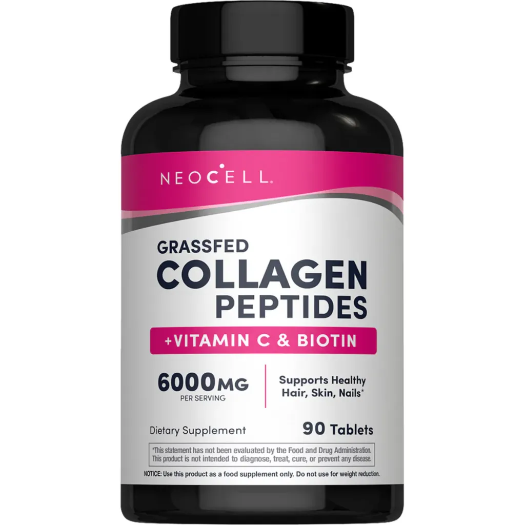 NEOCELL COLLAGEN PEPTIDES + VITAMIN C & BIOTIN ( 90 TABLETS )