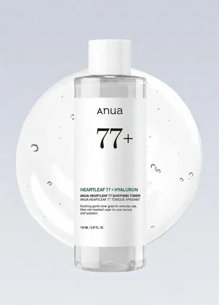 ANUA HEARTLEAF 77+ HYALURON SOOTHING TONER ( 150mL )