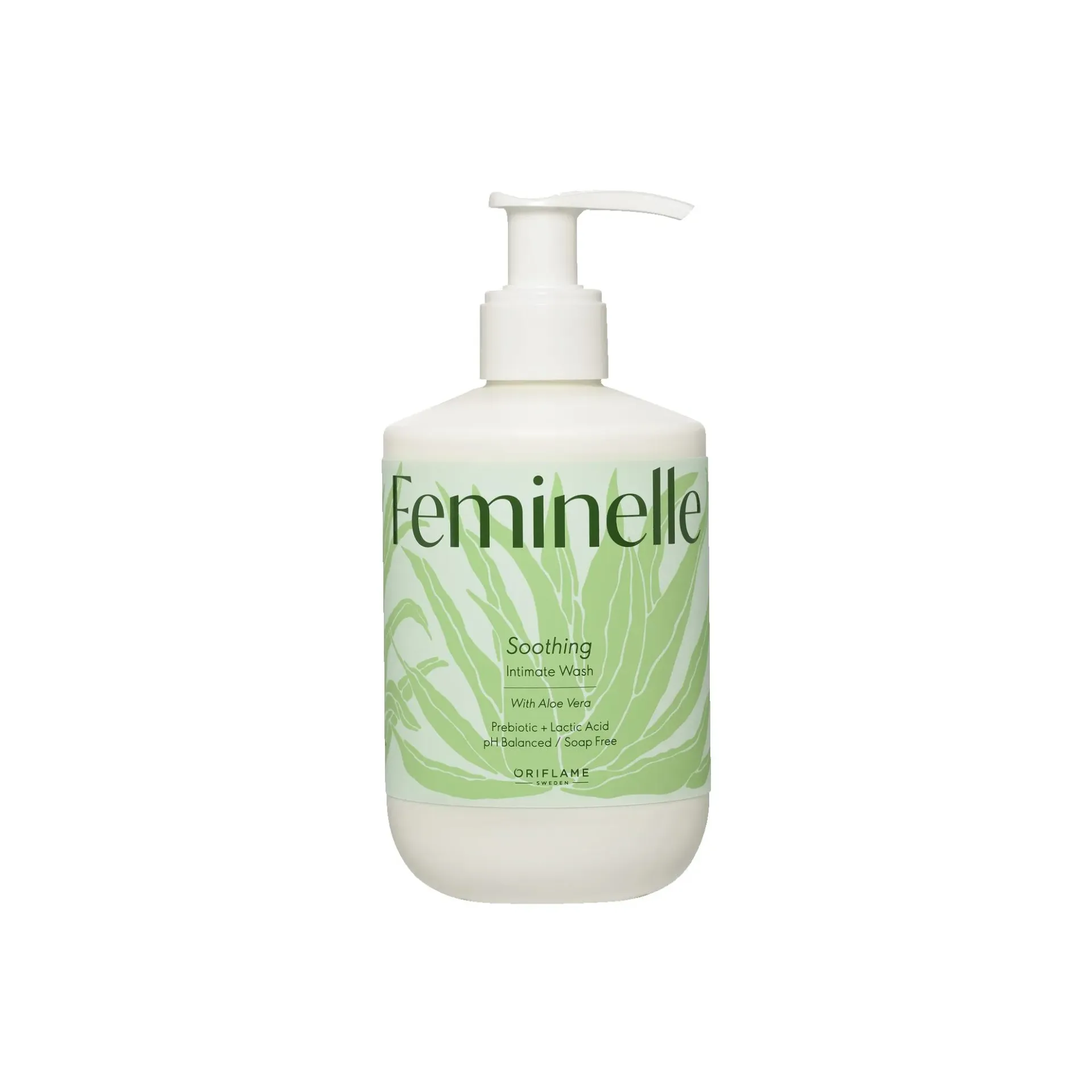 ORIFLAME SWEDEN FEMINELLE ( SOOTHING ) INTIMATE WASH WITH ALOE VERA 300mL