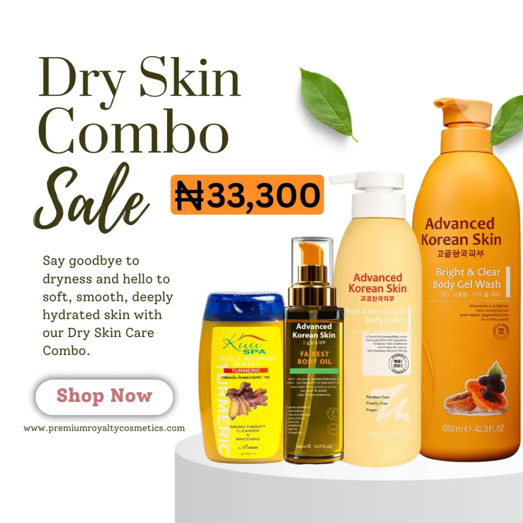 Dry Skin Body Combo – Intense Moisture & Glow