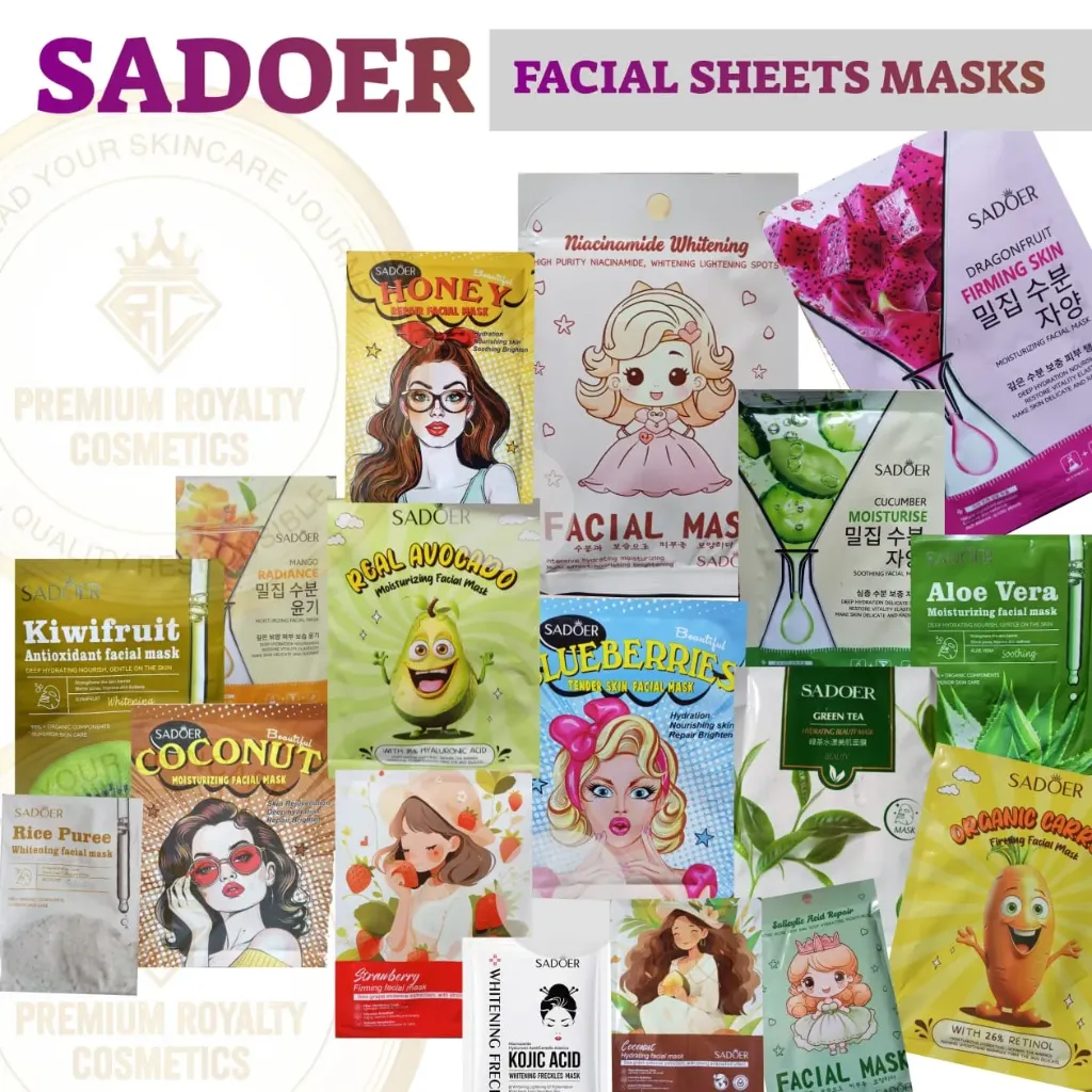 SADOER FACIAL SHEET MASKS 25g