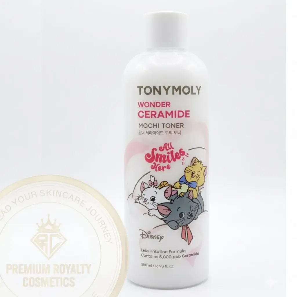 TONYMOLY WONDER CERAMIDE MOCHI TONER 500mL ( DISNEY ) NEW LOOK